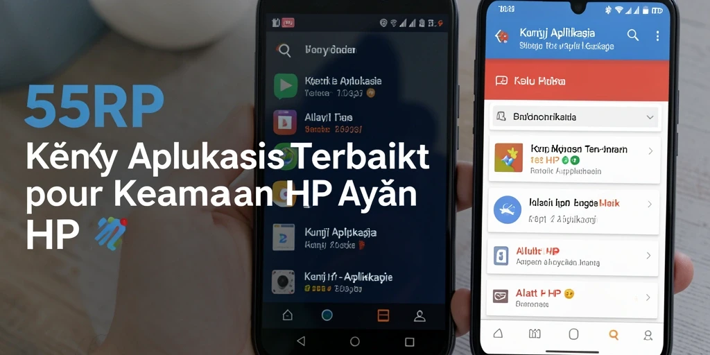 Tampilan antarmuka utama aplikasi Kunci Aplikasi 55RP yang ramah pengguna.