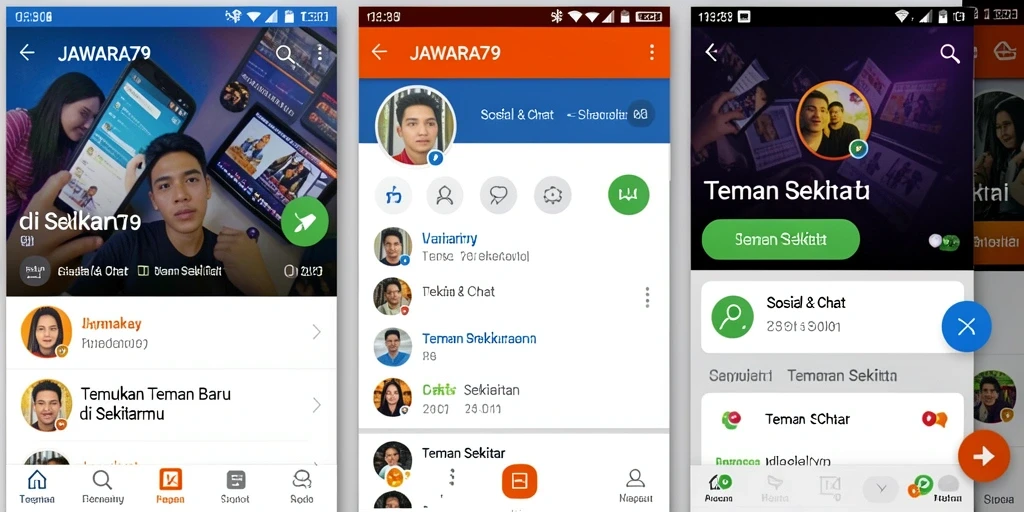 Antarmuka JAWARA79 yang ramah pengguna dan interaktif.