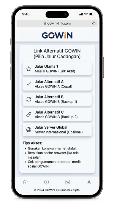Link Alternatif Aman untuk Unduh Gowin