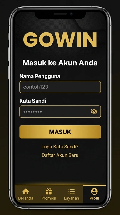 Masuk Akun gowin dengan Mudah di Android